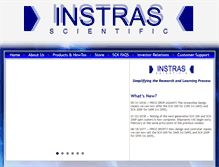 Tablet Screenshot of instras.com